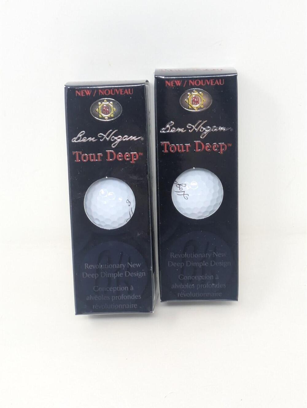 6 Ben Hogan Tour Deep Golf Balls Revolutionary New Deep Dimple Design